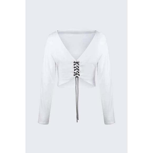 NEW RTA josefa top in white - Picture 3 of 5